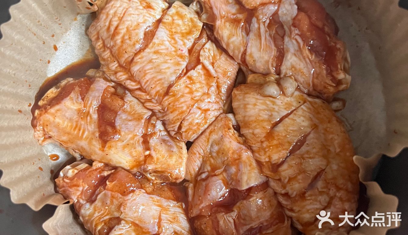 空气炸锅烤鸡翅