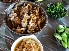 山水豆腐-满記土窑烧鷄波浪山莊