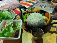 香煎鲑鱼藜麦饭-遇见西木美式餐厅(体育路店)