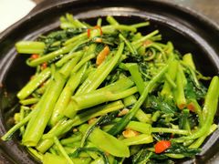 椒丝腐乳炒通菜-港丽餐厅(高德置地店)