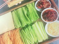 沂蒙煎饼配什锦蘸酱-天和晟烤鸭店(玉泉西街店)