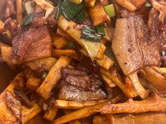 土家腊味炒竹笋芽-北国饭店·海鲜.北方菜(榕城店)