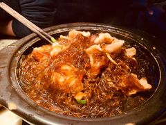 蒜蓉粉丝虾-绿茶餐厅(光谷世界城步行街店)