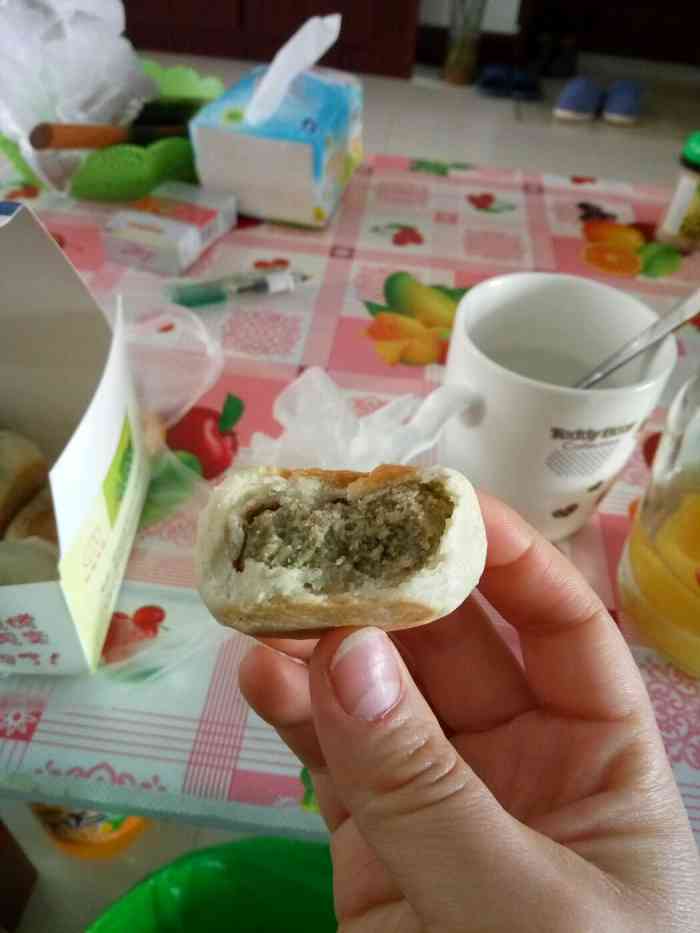 正宗老北京绿豆饼(金华超市店)-"口味可以,和儿子一会儿功夫干掉了大