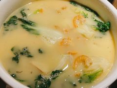 奶白菜汤-绿茶餐厅(城西银泰城店)