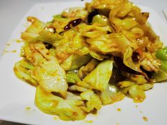 炝包菜-兰州马子禄牛肉面(文景公园店)