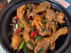 现杀果园鸡—黄焖鸡-生态苑农庄(十里画廊遇龙河店)