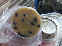 -椰爺爺·椰子冻砵仔糕