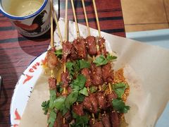 烤牛肉粒-沙胆彪炭炉牛杂煲(成都玉林店)
