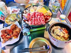 芝士肥牛年糕火锅-Meet Sun韩式大排档(五一广场7MALL店)
