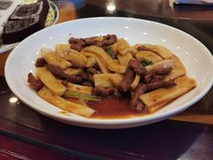 牛肉炒年糕-余姚酒楼(南雷公寓店)