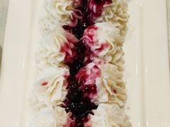 蓝莓山药-添福来墨鱼饺子 · 海鲜东北菜(大连星海·黄浦路店)