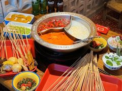 -钢管厂五区小郡肝串串香火锅(人民广场店)