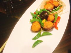 蜜豆百花酿香菇-佘山世茂艾美·御珍轩中餐厅