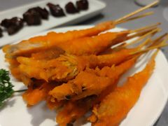 咸蛋黄串虾-金哥私房菜馆(张府园总店)
