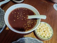 桂花豆沙鸡头米-鑫震源·苏式大虾生煎(山塘街店)