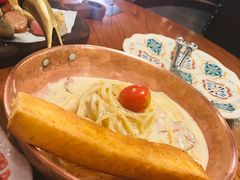培根奶油意面-I HOLIC艾豪丽披萨(KKone店)