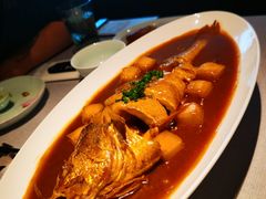 自制年糕烧深海大黄鱼-逸道(益丰·外滩源店)