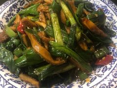 大蒜炒羊肚-手抄板凳江南菜(湖滨商业街店)