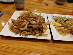 葱爆八爪鱼-石榴院子(西施故里店)