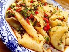 藕粉皮-韩城古城美食街