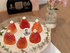 草莓糯米蛋糕-野路甜点铺(松柏路店)