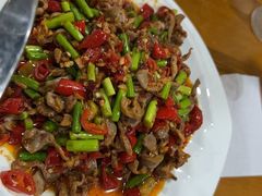 辣炒鸡胗-湖南文氏湘菜馆(顺河高架路店)