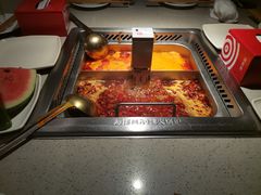 牛油麻辣锅底-海底捞火锅(明湖路店)