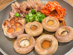 意式鳀鱼酱碳烤黑猪肉-TAIFORKS 大福食堂·山葵烤肉料理·拌饭(宝安店)
