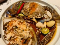-草家酱蟹炭火烤肉店(珲春南路一店)