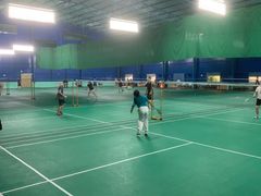 -锡才大羽羽毛球馆(深港花卉店)