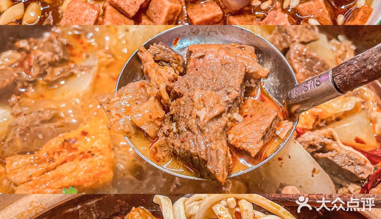 湘派牛腩煲✔️大口吃肉的快乐谁懂？