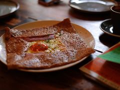 巴黎火腿鸡蛋芝士蘑菇可丽饼-RAC BAR(安福路店)