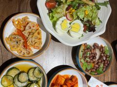 -明洞阿姨·韩式酱蟹烤肉·创意料理(三元桥店)