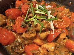 -贵州辣子鸡番茄鸡