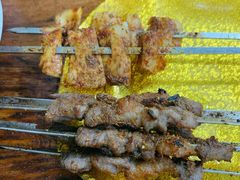烤羊肉串-清真新疆叶尔羌烤肉店(新香洲店)