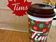 榛巧法芙娜拿铁-Tims天好咖啡·贝果(锦江国金中心店)