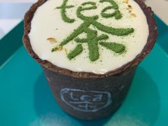 饼干杯奶盖茶-茶是一枝花泡茶店