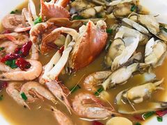 家烧海鲜拼盘-柠静私家菜(石板巷店)