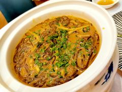 黑松露酱老鸭烧豆面-梦都海鲜酒家(万达广场江桥店)