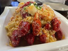 蒜蓉小龙虾（大份）-海岛八号龙虾烧烤田鸡(蓝天路总店)