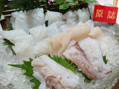 日本鱿鱼刺身-原志优秀食材·匠心料理·海胆主题(金亿广场店)