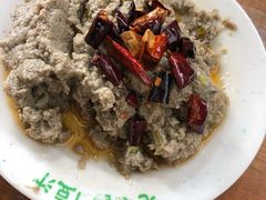 炒麻豆腐（盘）-老磁器口豆汁店(马家堡店)