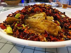 干烧耗儿鱼-易老头三样菜(南滨路总店)