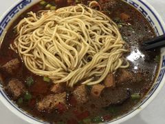 辣酱烤麸卤蛋面-福海面馆(阳曲店)