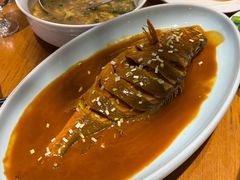 酱焖大黄鱼-新海渔港·胶东海鲜家常菜·家宴(奥体中心店)