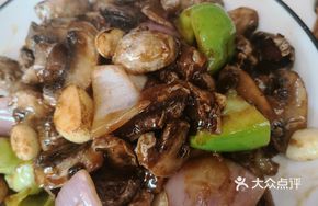 Braised Button Mushrooms