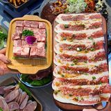 还原韩剧场景！成秀妍烤肉店😋