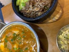 吾桑格肥牛石锅拌饭-老炉家木炭烤肉(长江国际店)
