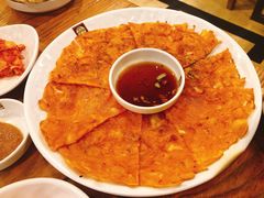 泡菜饼-喇喇排骨火锅·传统韩式脊骨汤(望京西园总店)